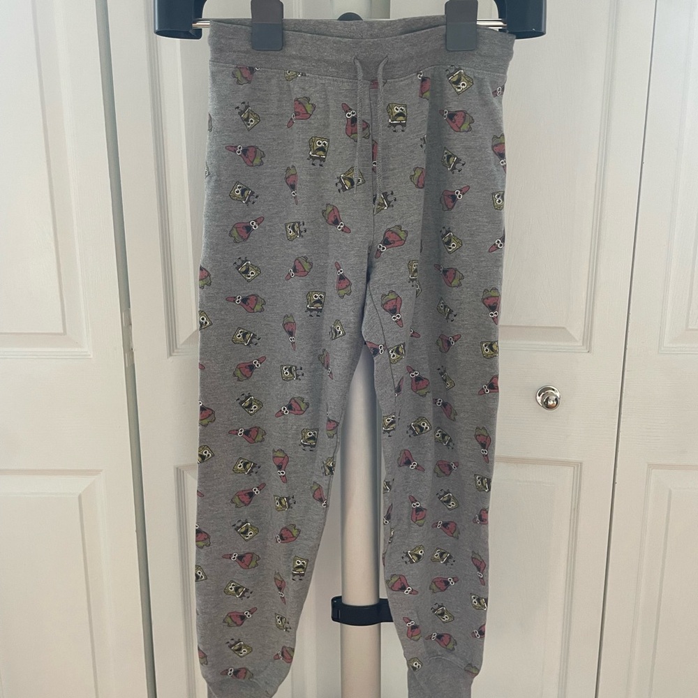 SpongeBob Squarepants Gray Joggers
